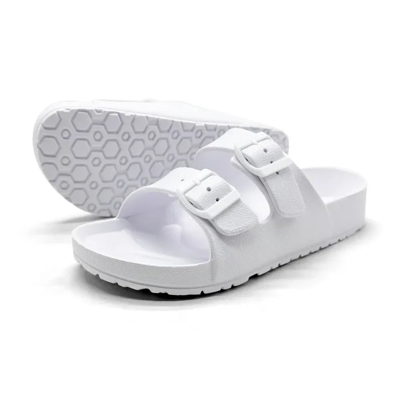 Sandali estivi in EVA unisex, slip-on con cinturino, suola leggera