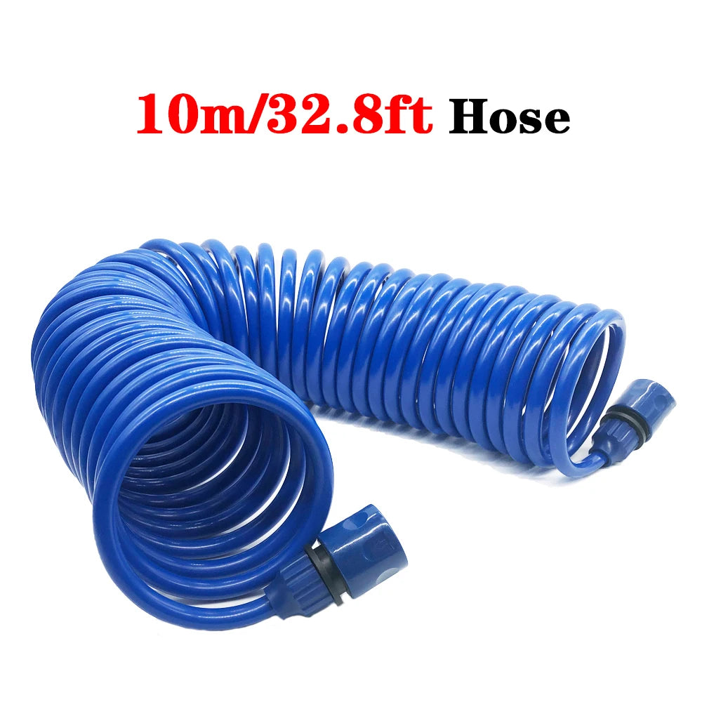 Tubo da Giardino Retrattile EVA 10‑15 m – Curly Magic, Espandibile e Portatile