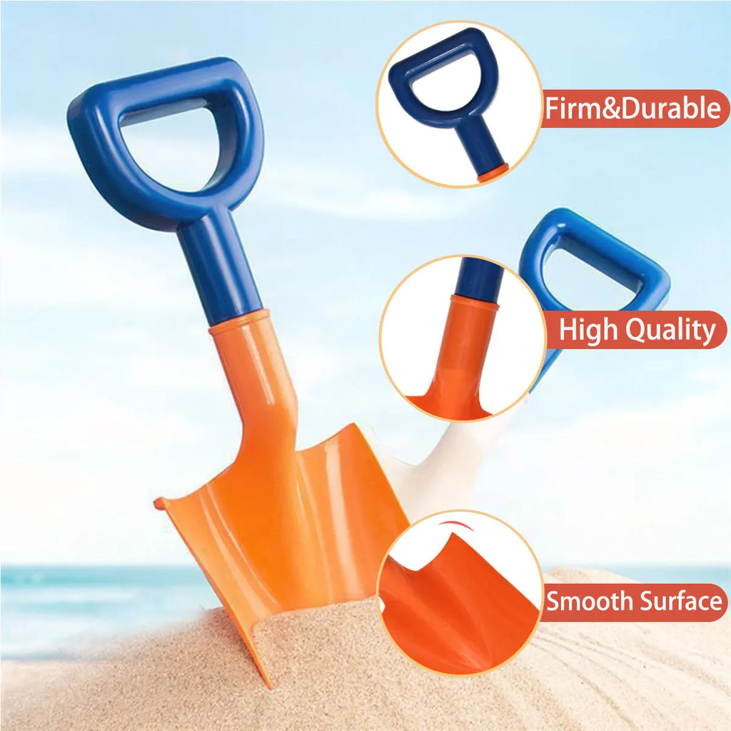 Pala da spiaggia per bambini con secchiello pieghevole – Gioco estivo/invernale