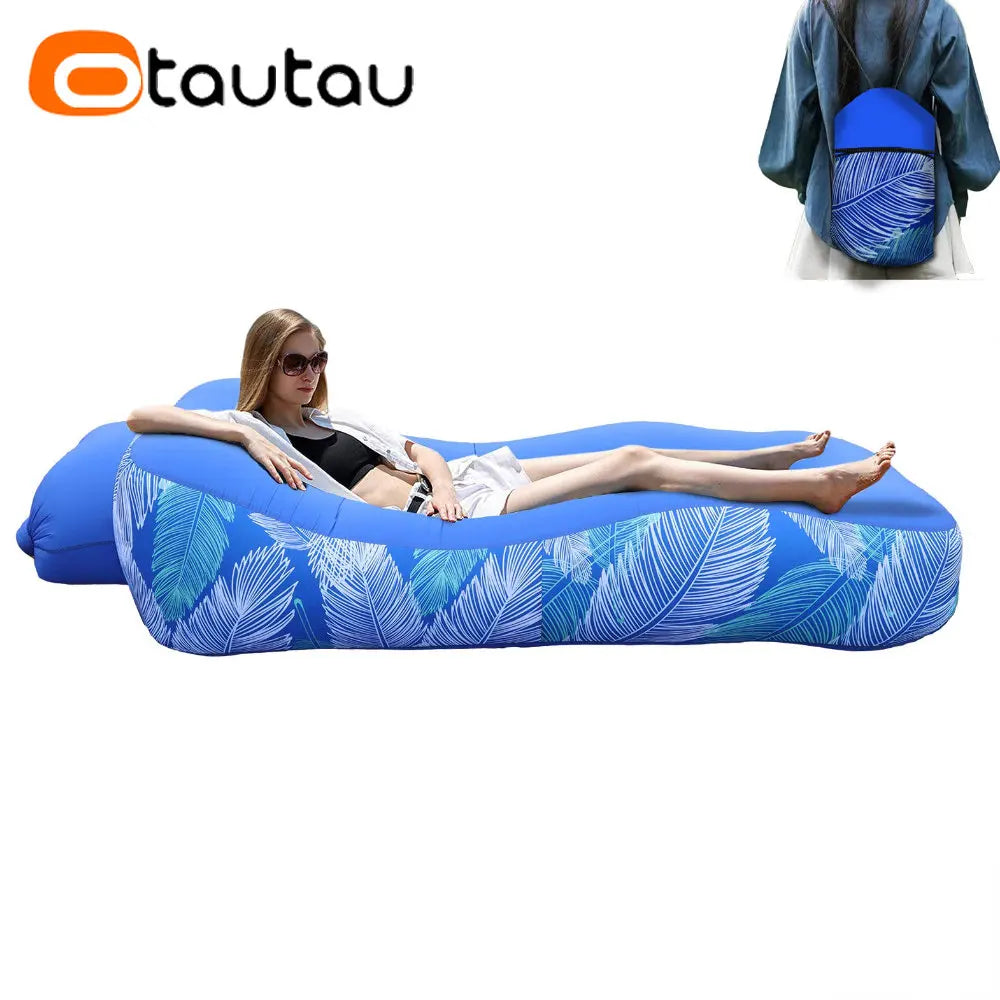 Canapé gonflable d'extérieur, matelas flottant pour piscine, plage et…