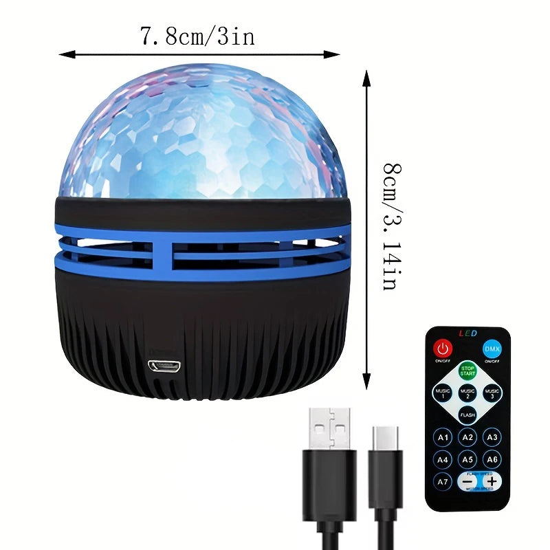 Lampada Proiettore Galassia e Aurora Boreale LED RGB con Telecomando USB