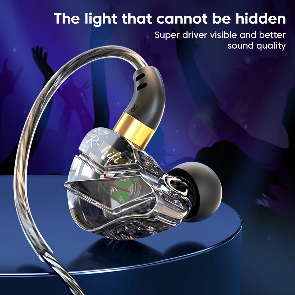 Cuffie In-Ear con Connettore Type‑C, Bass Potente e Controllo Volume