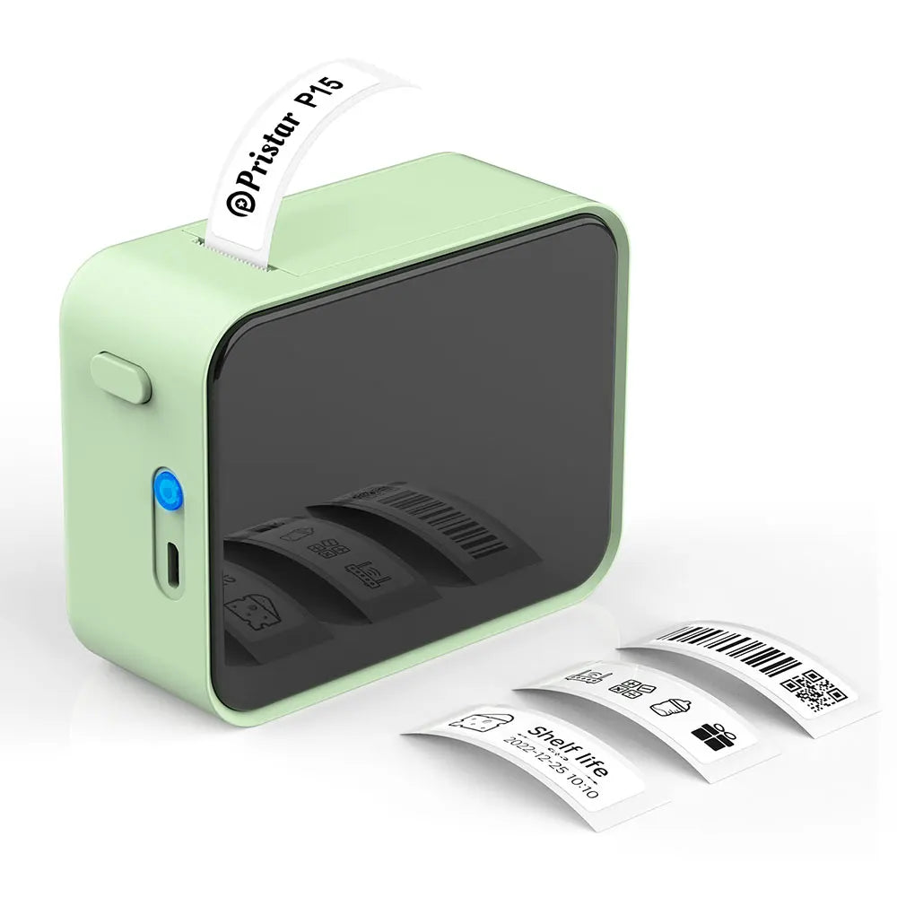 Stampante Mini Etichette Bluetooth P15 – Stampa Termica senza Inchiostro