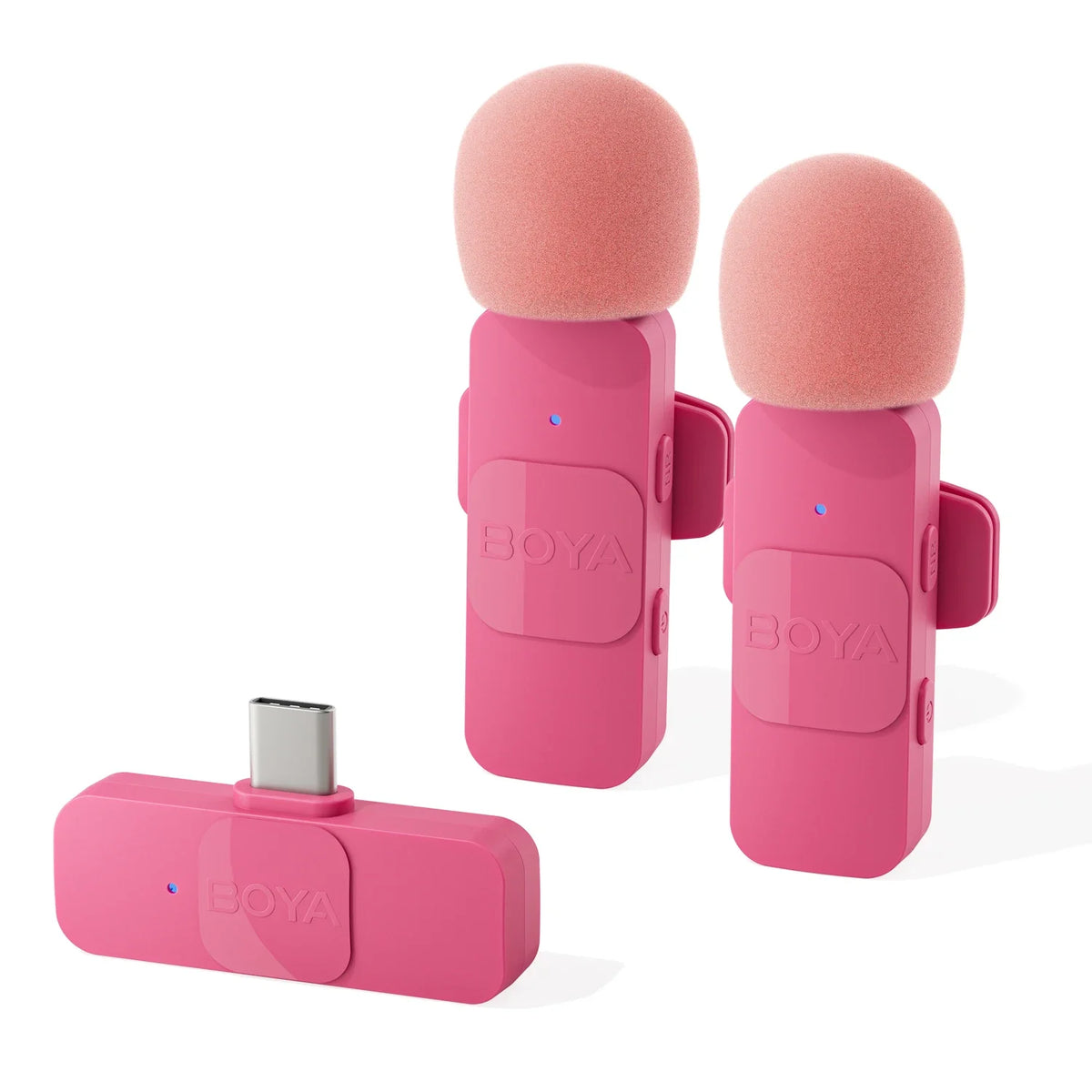 Microfono Lavalier Wireless 2.4GHz per iPhone e Android – Vlog e Streaming