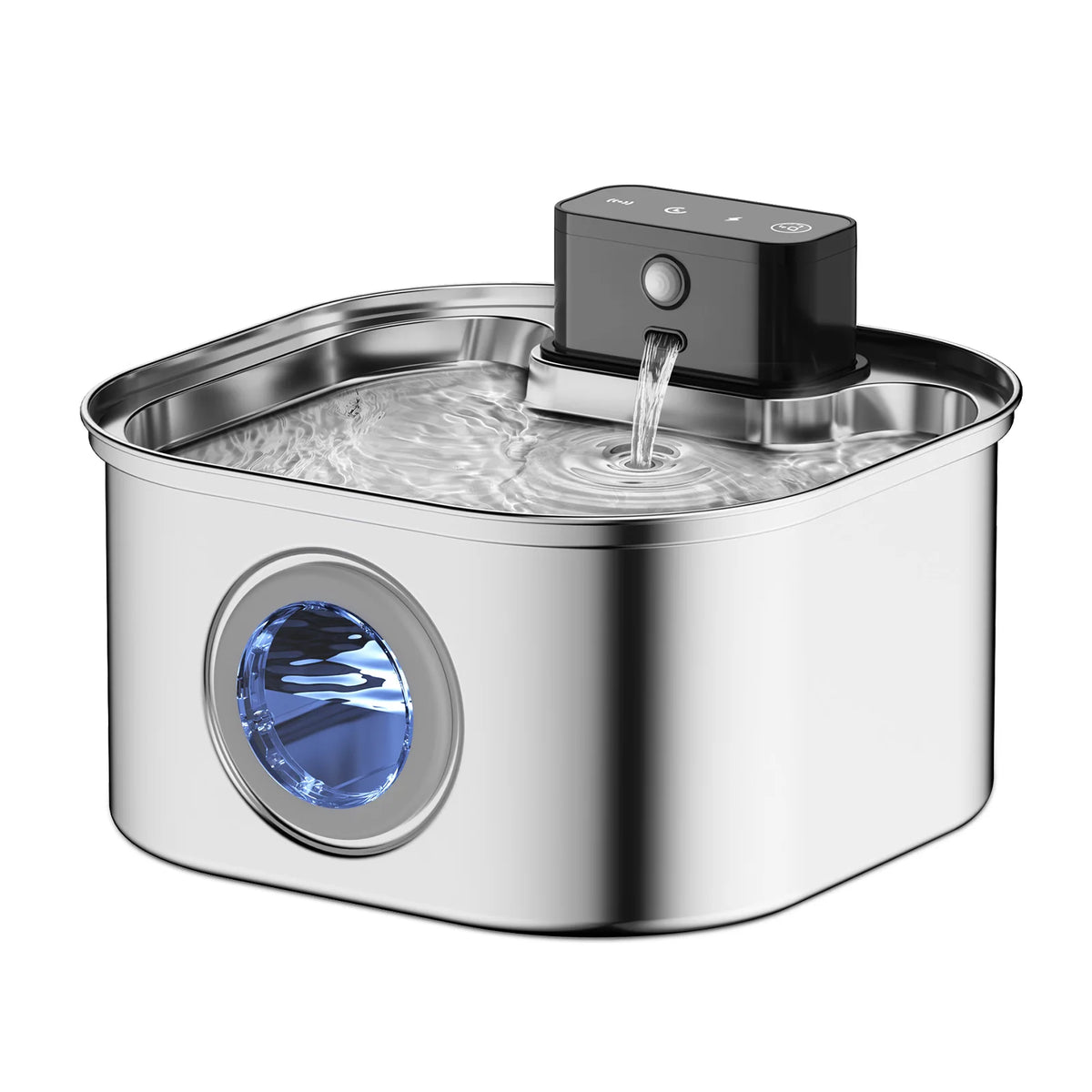 Fontanella per gatti 3,2 L in acciaio inox con batteria 4000 mAh e sensore…