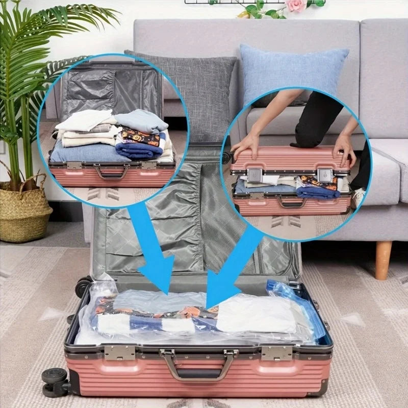 Sacchetti sottovuoto per abbigliamento e biancheria - risparmio spazio fino al…
