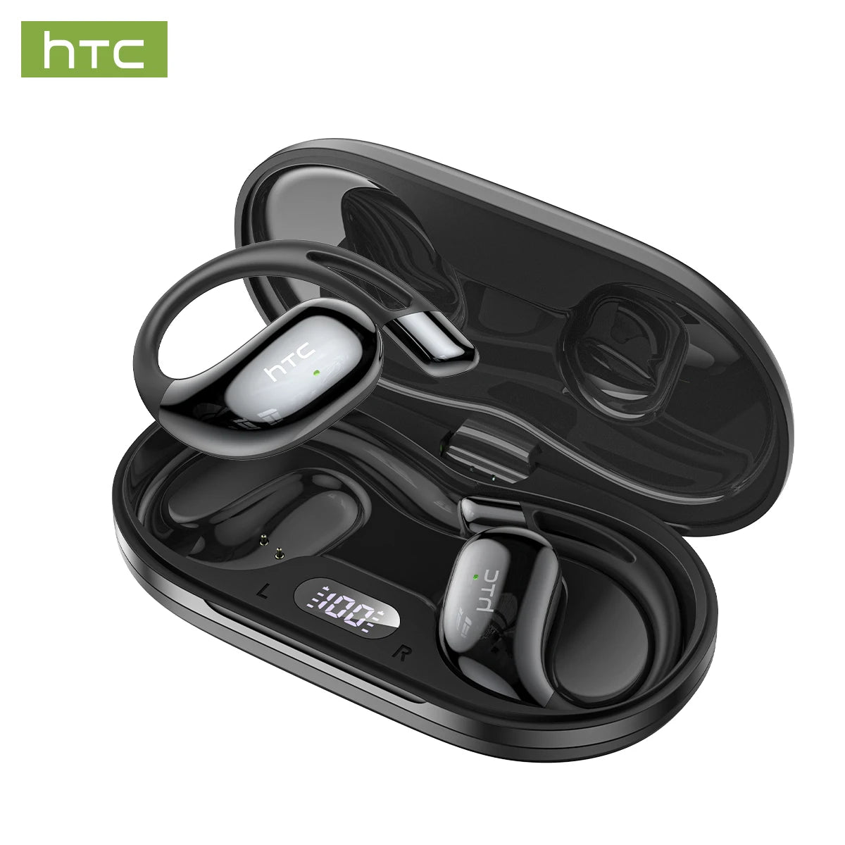 Cuffie Bluetooth 30h con cancellazione rumore, indicatore batteria e touch