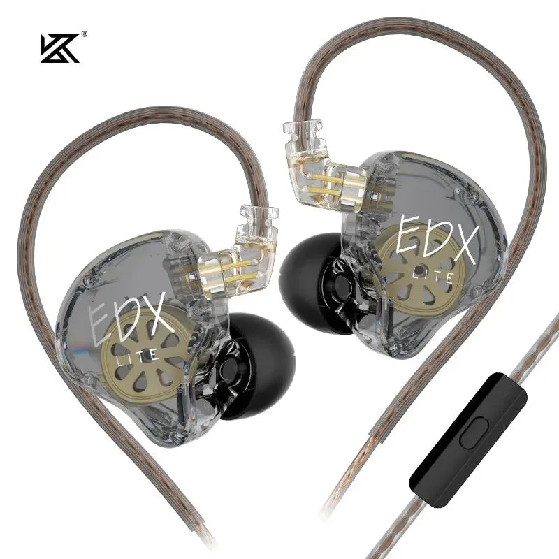 Auricolari in-ear con driver dinamico, microfono e cavo OFC intercambiabile