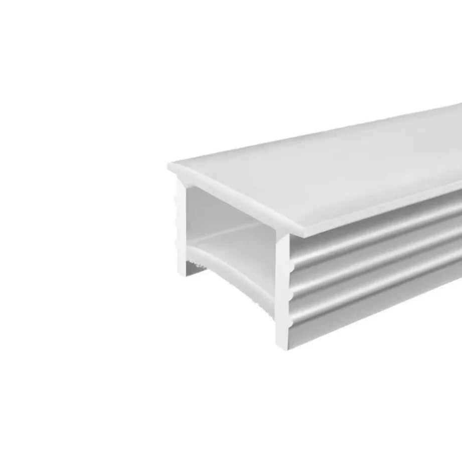 Tubo silicone bianco flessibile per LED neon, IP65, WS2811/WS2812B