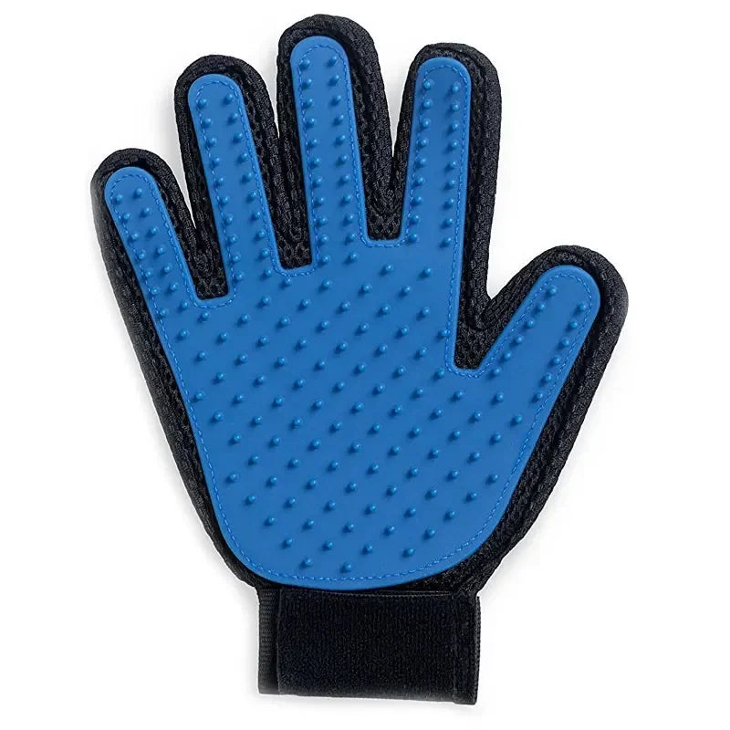 Guanti in silicone per toelettatura animali – rimuovi peli e massaggia