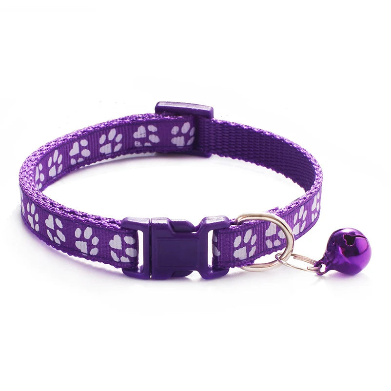 Collarlo per Gatti e Cani con Campanella, Multi-Colori, Corda