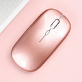 Mouse wireless Bluetooth silenzioso 1600 DPI, 4 tasti, compatibile laptop e…