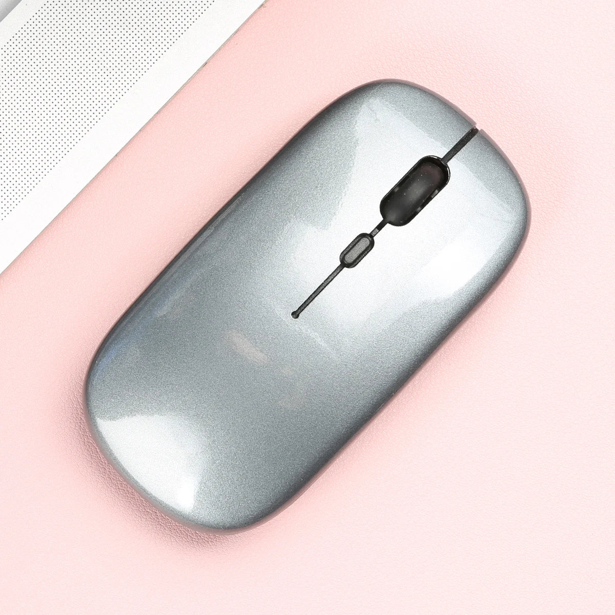 Mouse wireless Bluetooth silenzioso 1600 DPI, 4 tasti, compatibile laptop e…