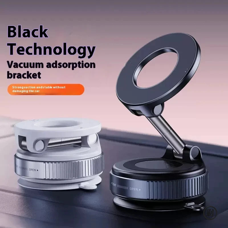Supporto Magnetico per Smartphone da Auto, Design Pieghevole, Rotazione 360°