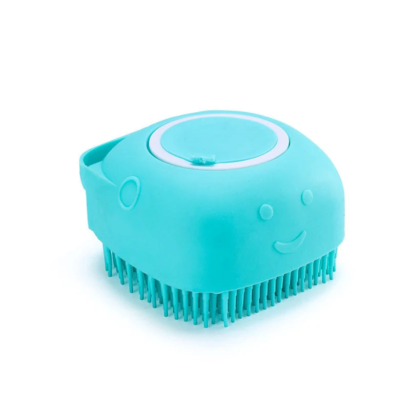 Spazzola da bagno multifunzione per cani e gatti – setole morbide in plastica…