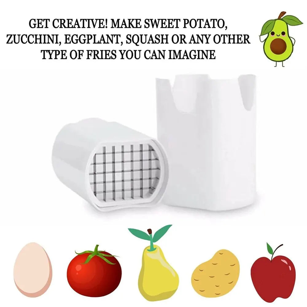 Tagliaverdure Rapido per Patate e Verdure – Cutter per Patatine e Waffle