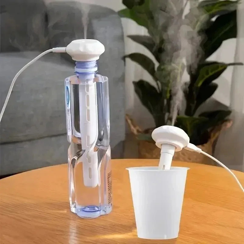 Umidificatore USB Portatile con Aromaterapia, Nebulizzatore Silenzioso per Casa…
