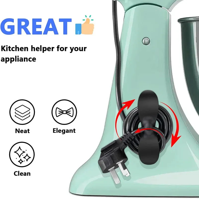 Organizer per Cavi da 3-6 Pezzi – Clip da 3 cm per Elettrodomestici da Cucina