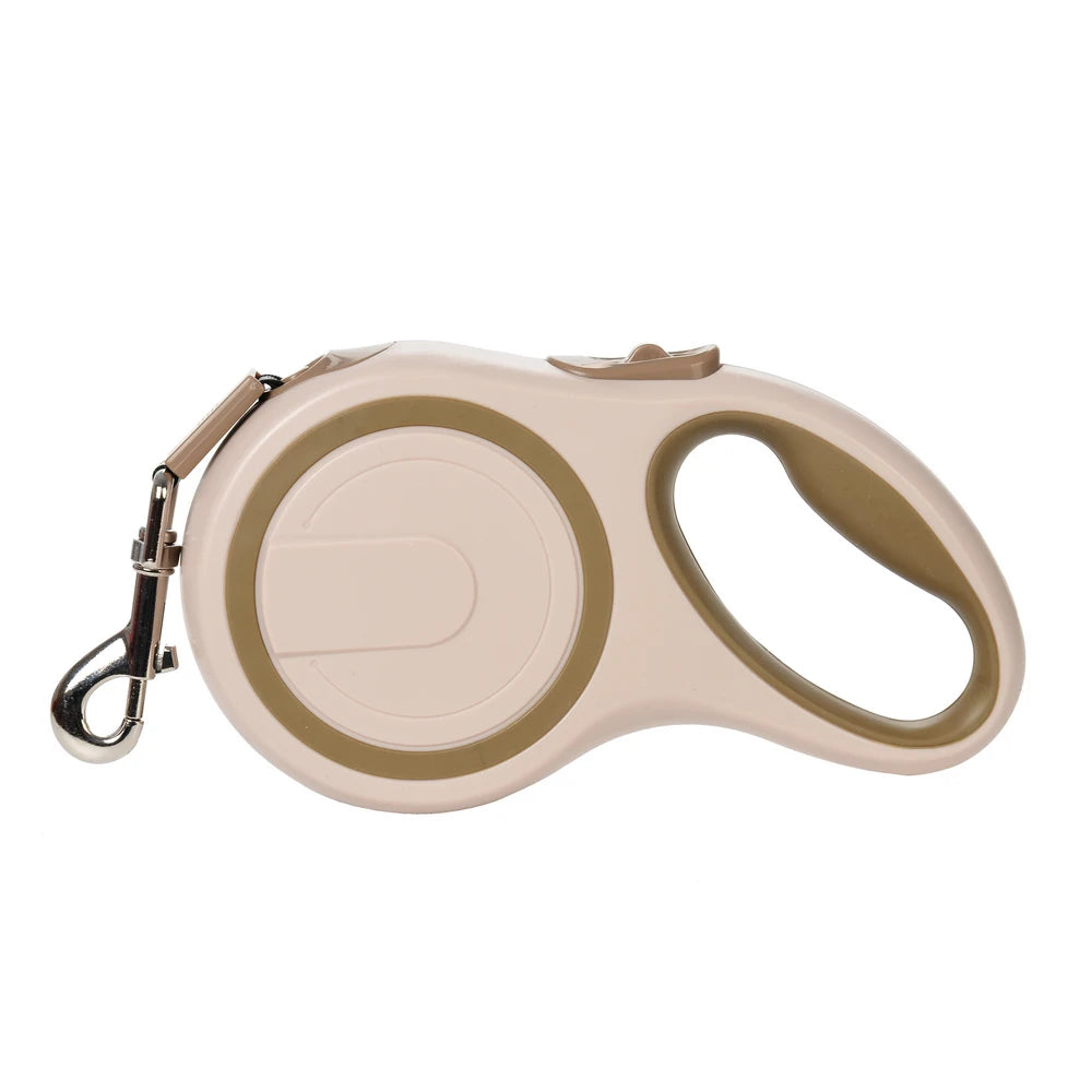 Guinzaglio Retrattile 5 m/8 m per Cani e Gatti – Nylon, Rilascio Rapido,…