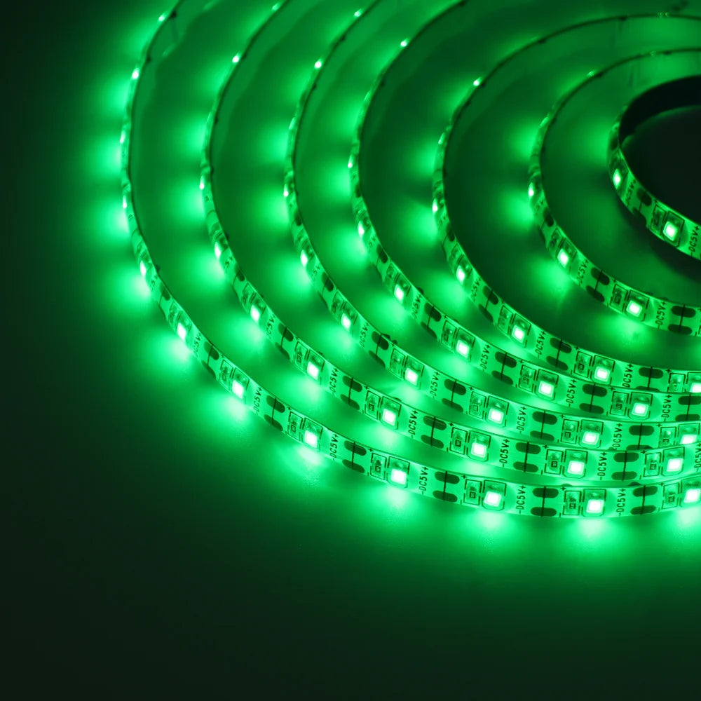 Striscia LED USB 5V SMD 2835, 60 LED/m, colori RGB, flessibile, 1‑5 m