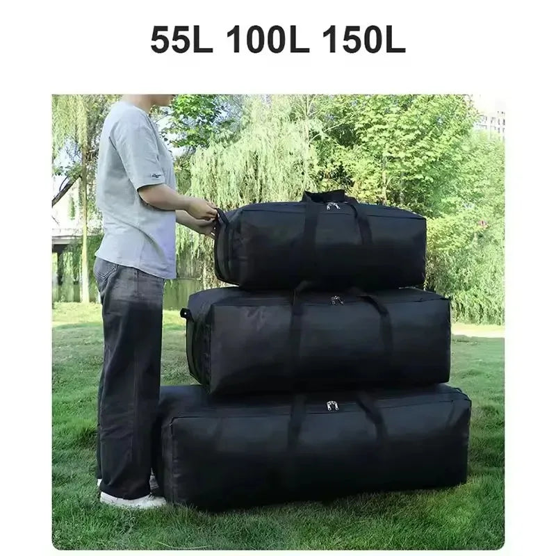 Sac de voyage pliable imperméable 1680D Oxford 55-150L