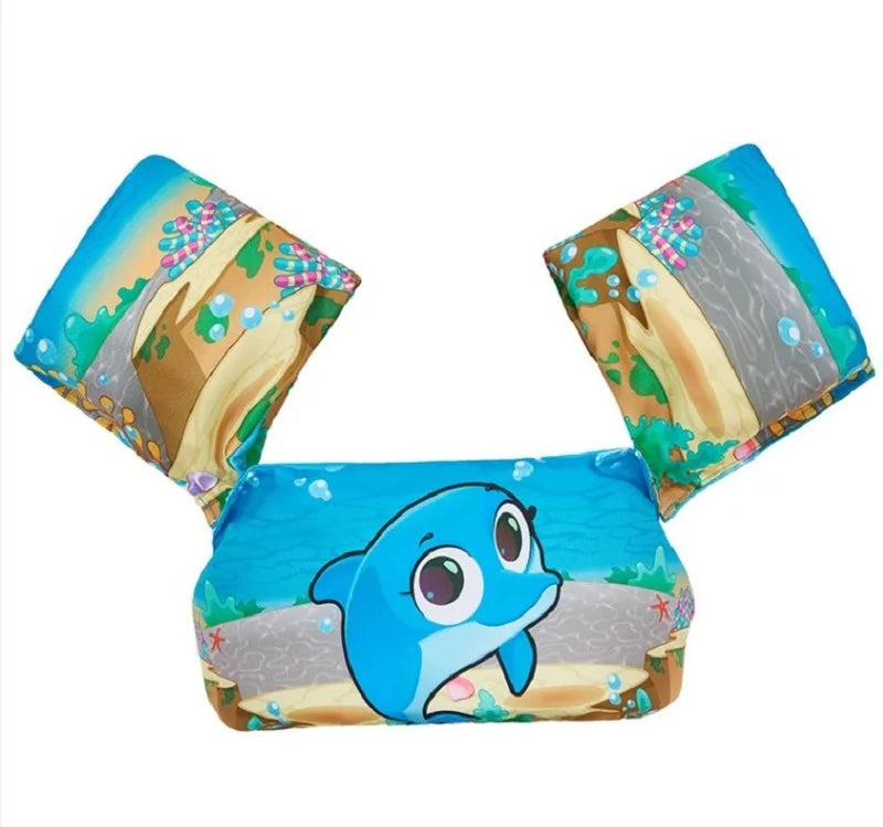 Rooxin Pool Floats Swimming Vest Armbands Buoy Foam Material Better than Inflatable Rings