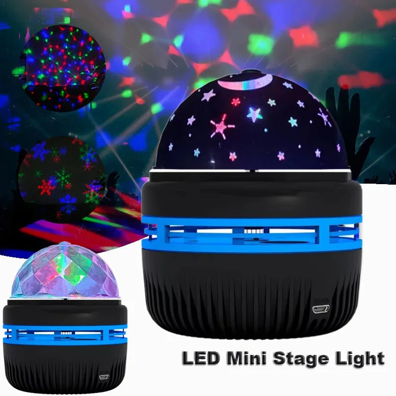Proiettore LED Galaxy – Lampada RGB con Telecomando USB per Camera e Casa