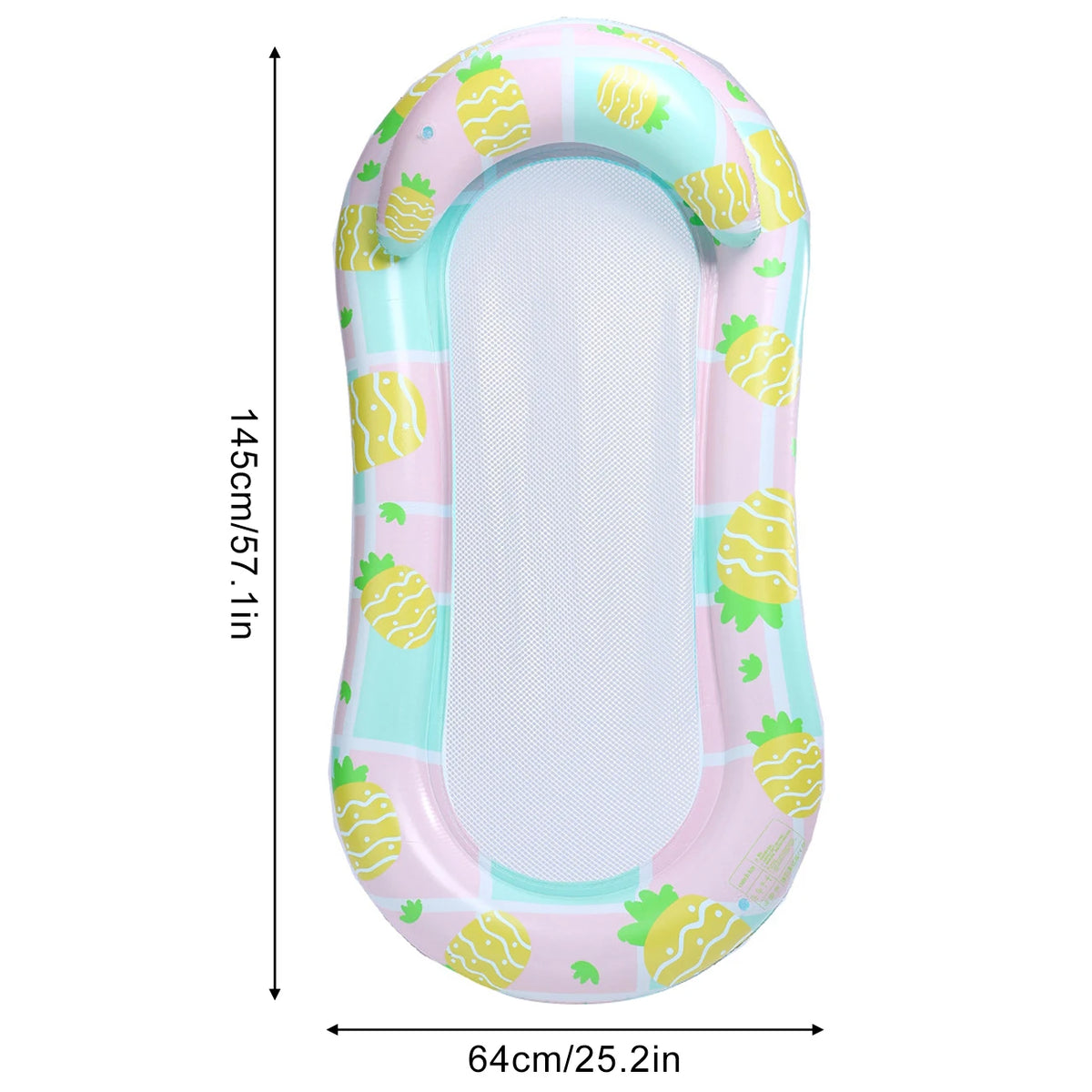 1PC Green Leaf Inflatable Pool Floats, Adult Swimming Pool Mattress Floating Bed, Summer Beach Water Raft Pool Party