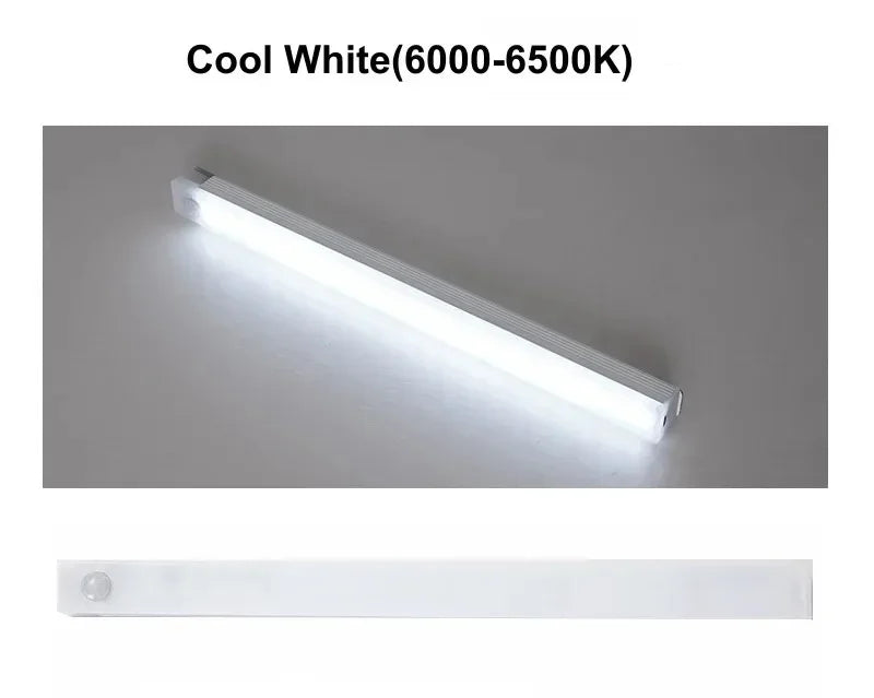 Lampada LED con Sensore PIR e Batteria Ricaricabile – Uso Interno ed Esterno