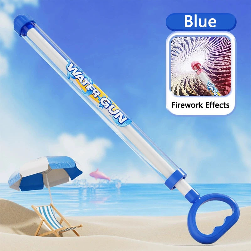 Pistola d'acqua a effetto fuochi d'artificio, ricaricabile, per piscina,…