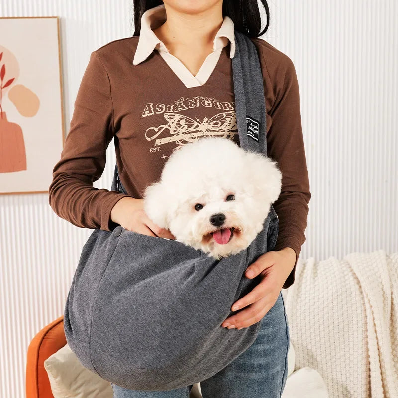 Borsa a tracolla per animali domestici – Trasporto comodo e portatile per cani,…