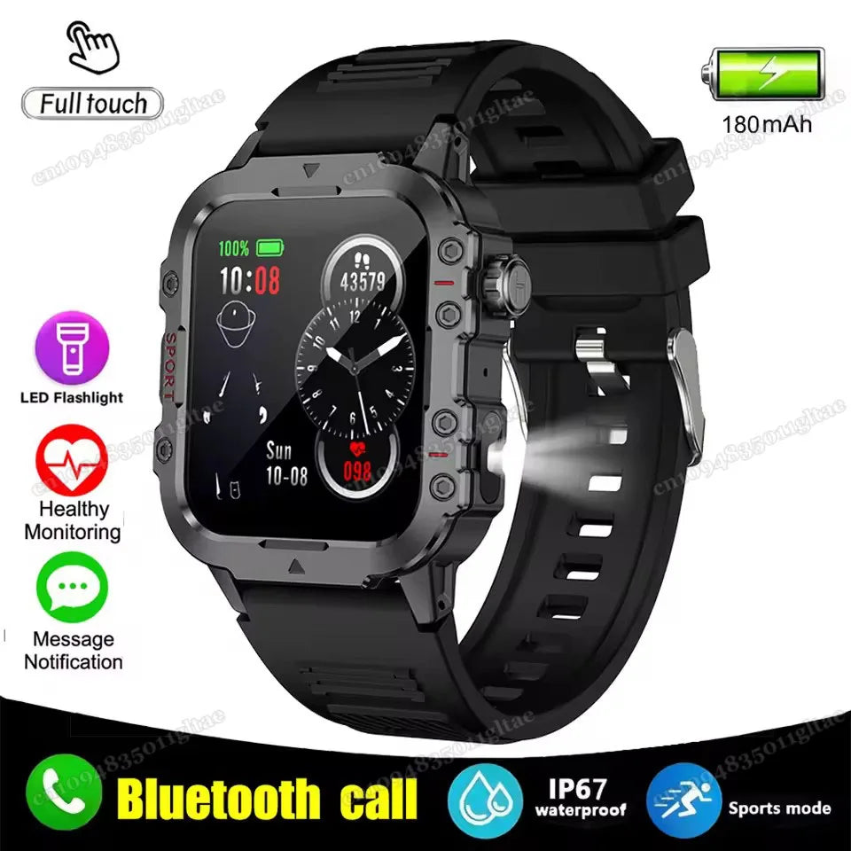 Smartwatch sportivo 2026 con GPS, monitor cardio, impermeabile, compatibile iOS…