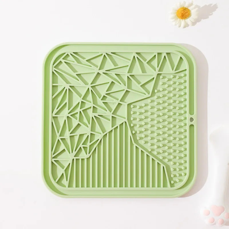 Tappetino in Silicone per Gatti e Cuccioli – Licking Mat Anti‑soffocamento