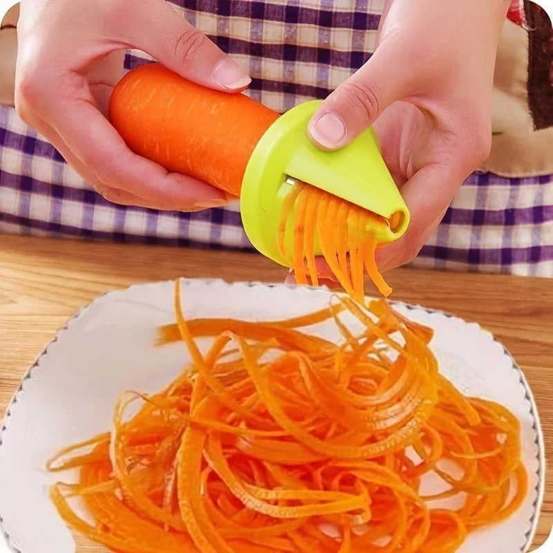 Grattugia Rotante Manuale a Spirale per Verdure e Frutta – Compatta e Senza…