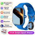 Smartwatch 2.01'' Waterproof Fitness con Monitor Cardiaco e Chiamate
