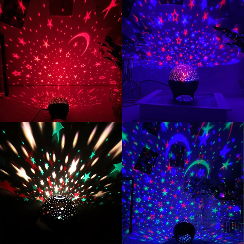 Lampada Proiettore LED RGB 5V USB – Luna Stellata e Galassia per Camera