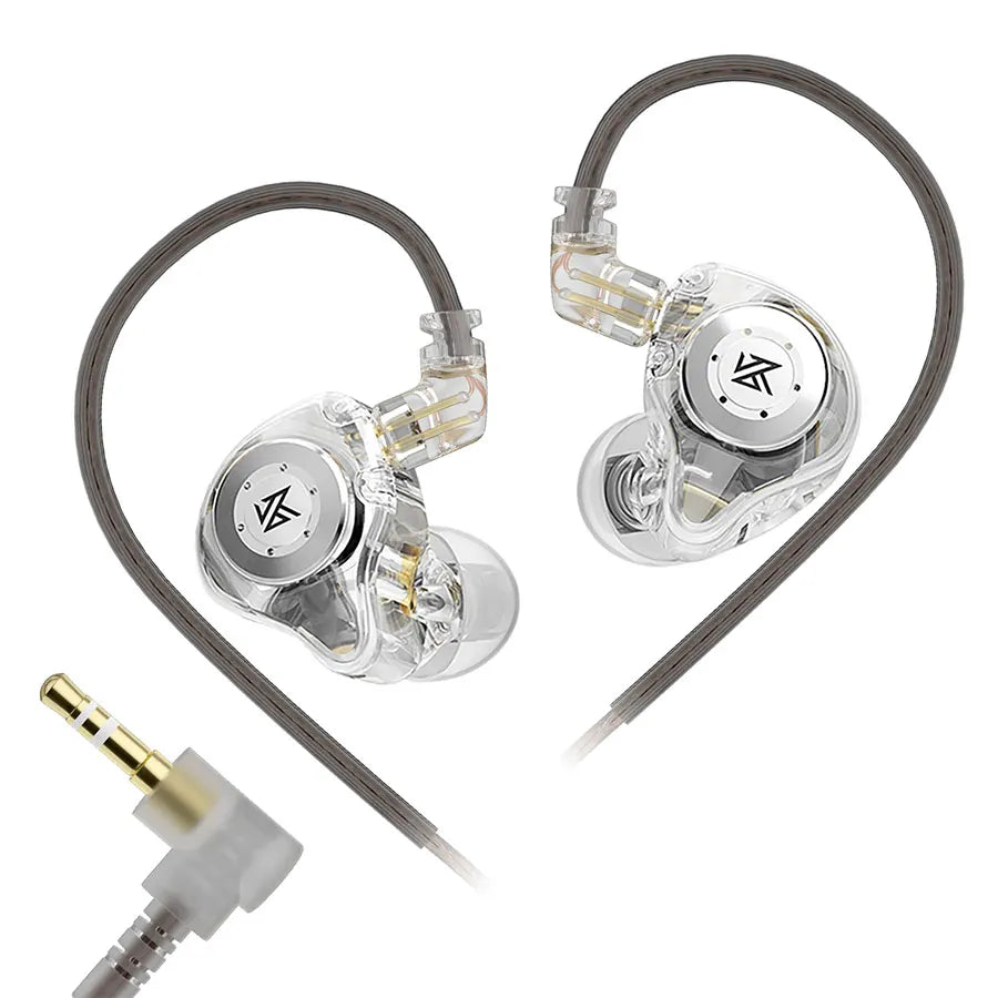 Auricolari in-ear sportivi con microfono, driver da 10 mm e controllo integrato