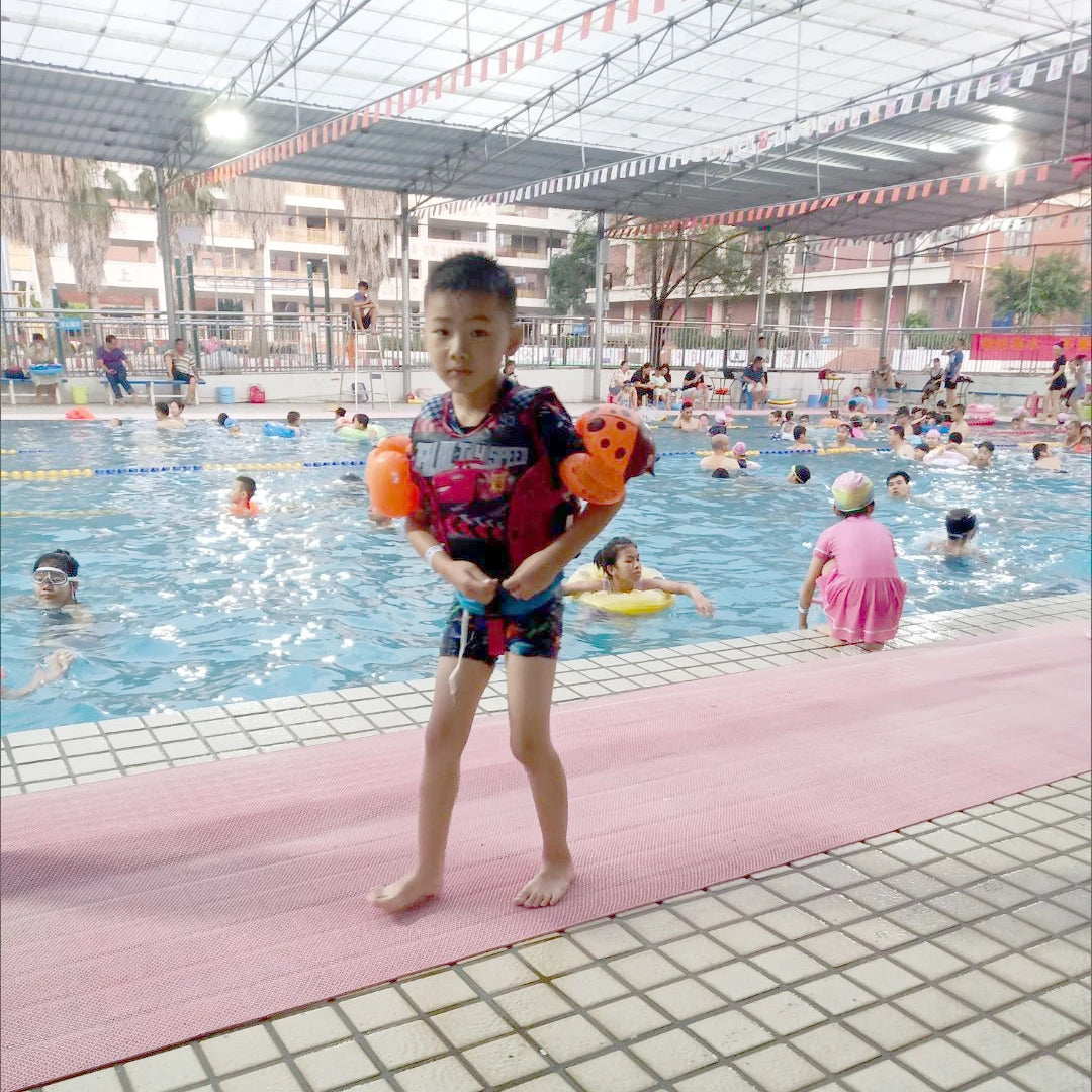 Giubbetto galleggiante per bambini, aiuto nuoto sicuro per ragazzi 3‑12 anni