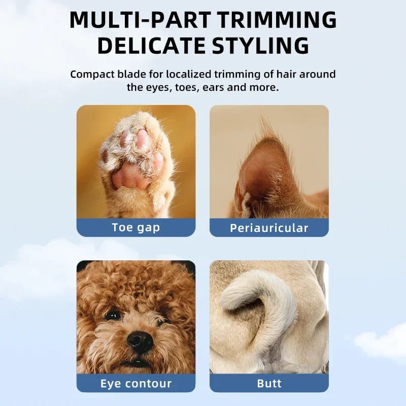 Trimmer per unghie cani con luce LED e lama da 18 mm – taglio preciso e…
