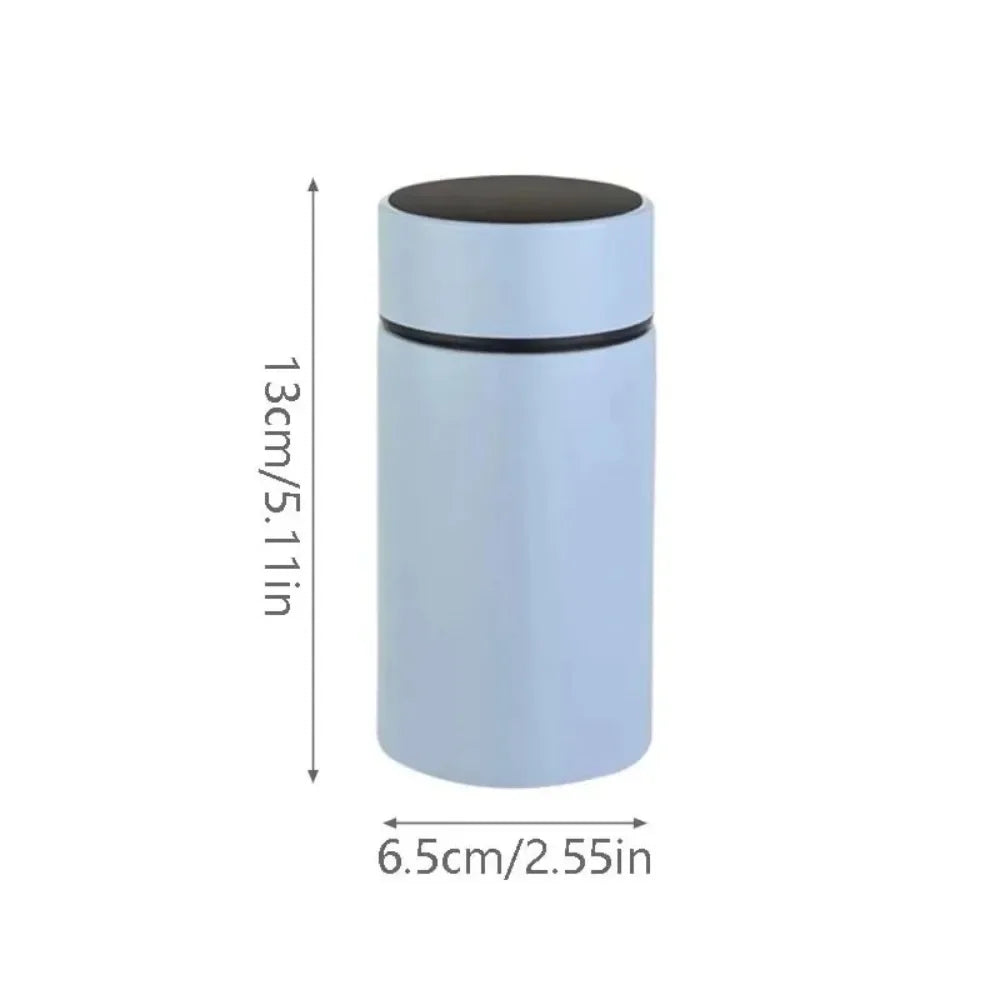 Bottiglia termica in acciaio inox 200 ml – Vacuo doppio strato, anti‑perdita