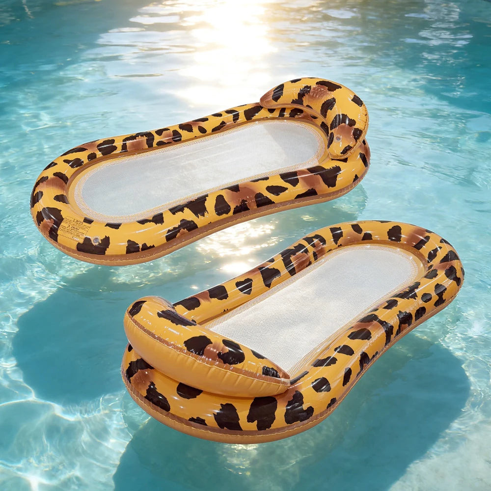 1pc Inflatable Water Floating Lounge Chair for Pool Beach Sea Party Casual Gathering - Single Piece Waterborne Floatation Seat