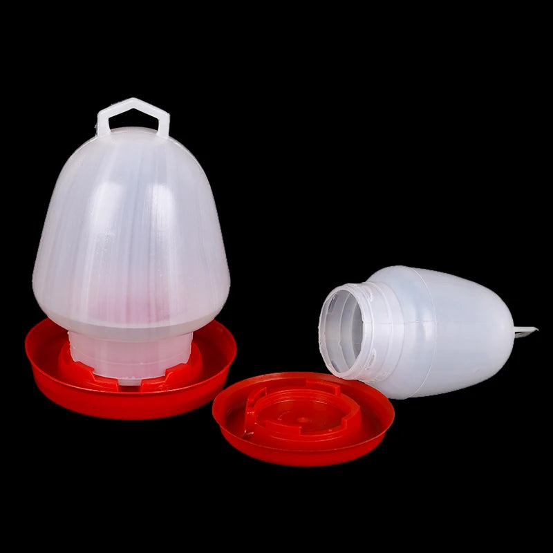 Bottiglia d'acqua per polli 500/1000 ml – Distributore automatico per uccelli