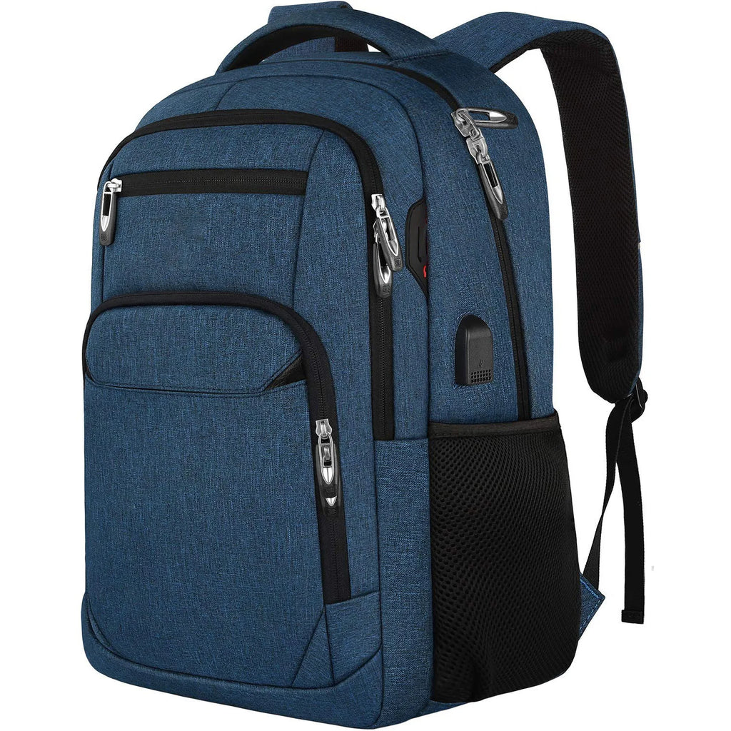 Sac à dos homme voyage grande capacité imperméable compartiments ordinateur portable