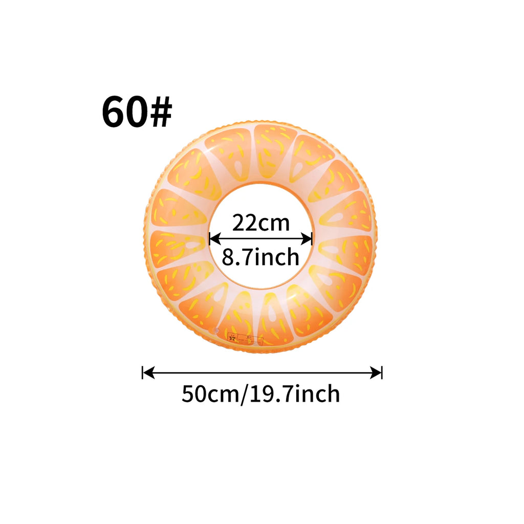 Anello gonfiabile Watermelon in PVC per piscina e spiaggia