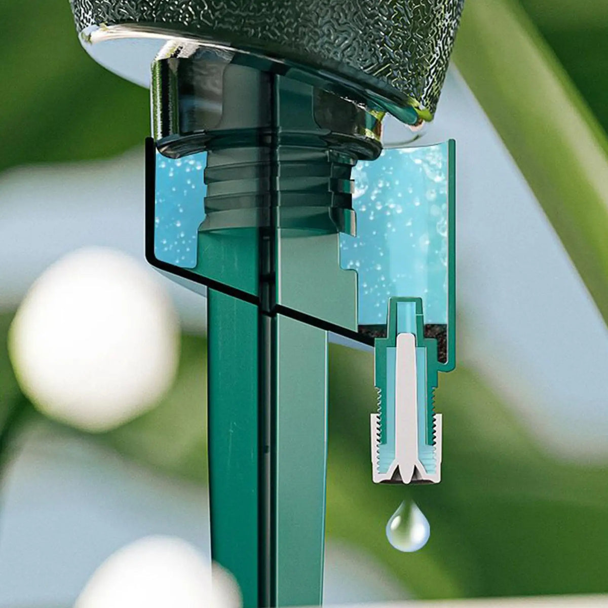 Set da 6 irrigatori automatici per piante – Goccia per interno ed esterno
