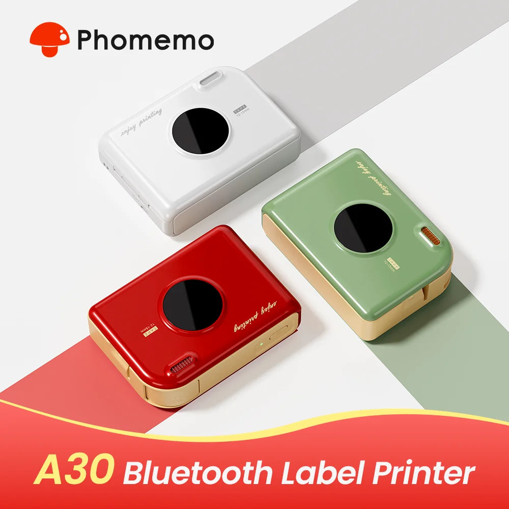 Stampante portatile Bluetooth per nastri e etichette personalizzate