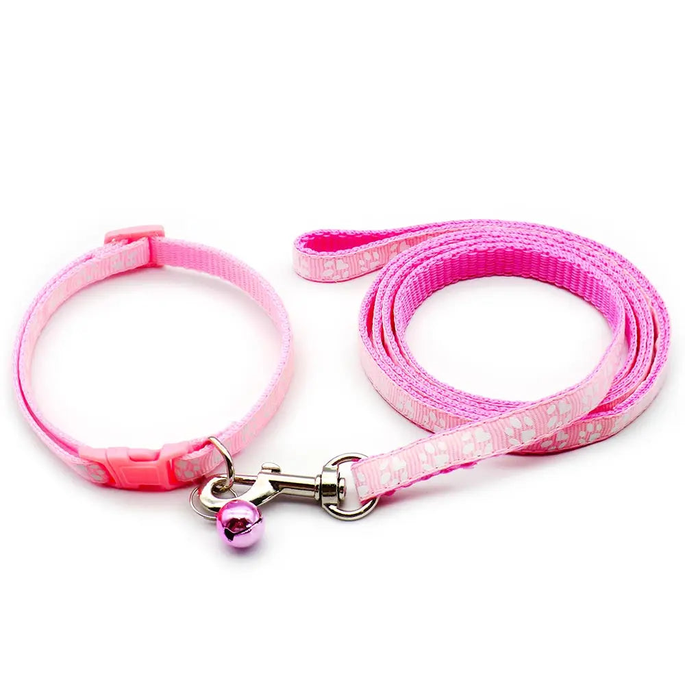 Set guinzaglio e collare per cucciolo 1,2 m in nylon resistente –…