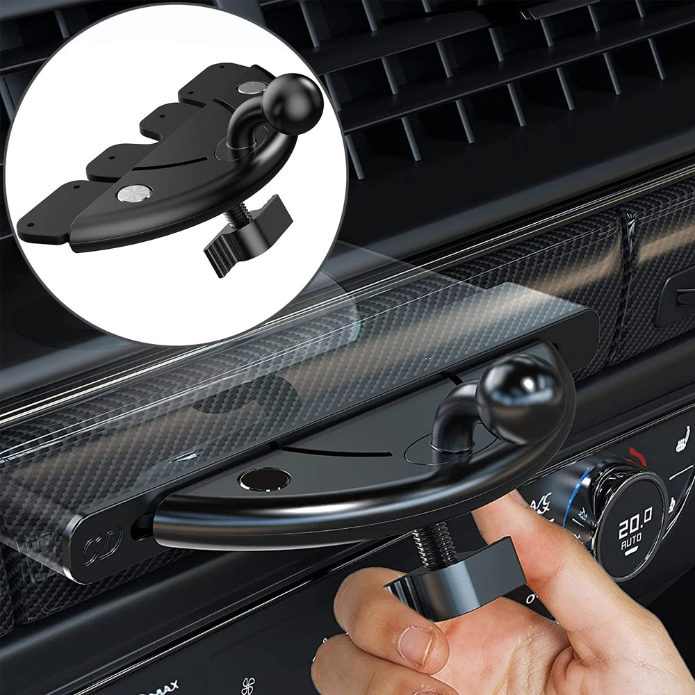 Supporto per cellulare da 17 mm a scomparsa per presa CD auto – Compatibile…