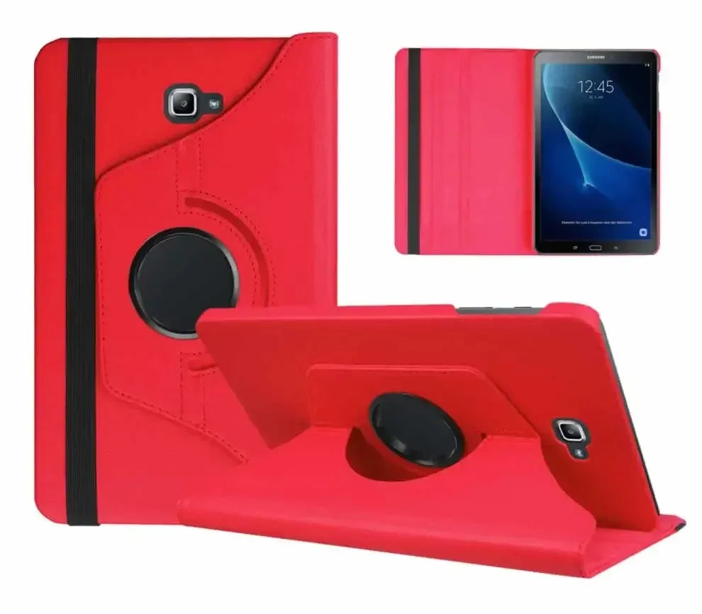 Cover protettiva rotante 360° per tablet 10.1" - design in pelle