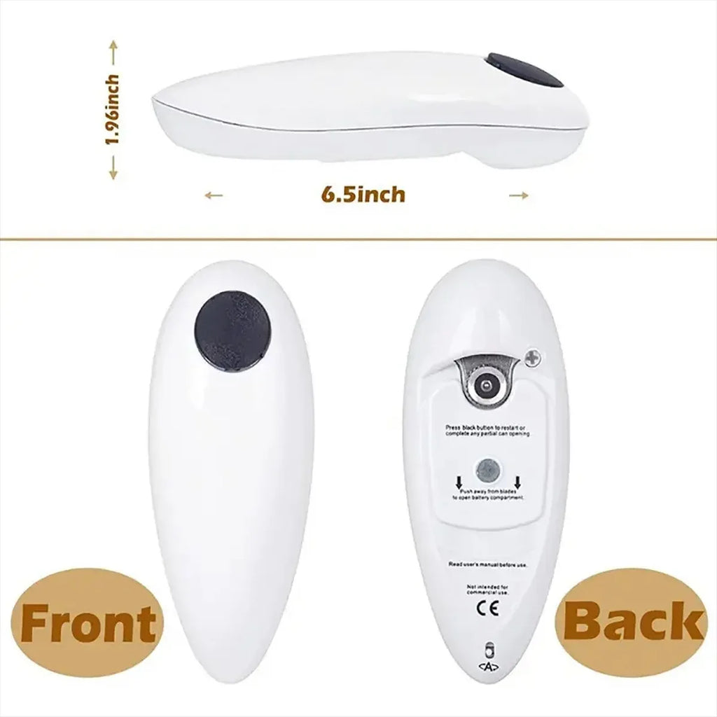 Apriscatole elettrico automatico One Touch portatile per cucina
